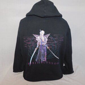 H&M League of Legends Mens XL Black SPIRIT BLOSSOM Graphic Hoodie